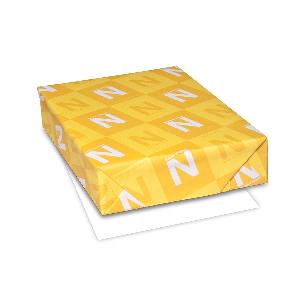 Neenah Paper® Classic Crest Recycled 100 Bright White Smooth 80 lb. Cover 8.5x11 in. 250 Sheets per Ream